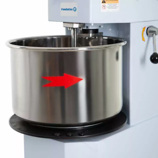 Тестомес спиральный THS-30A Foodatlas Eco — изображение 8