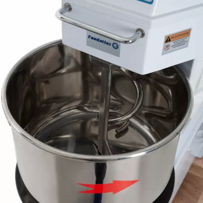 Тестомес спиральный THS-30A Foodatlas Eco — изображение 7