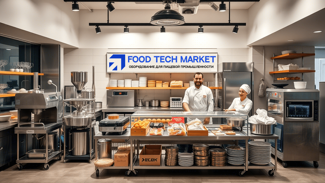 оборудование для пищевого производства, ресторанов и пекарен от Food Tech Market