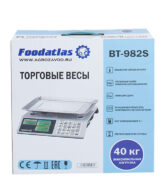 Торговые весы Foodatlas 40кг/2гр ВТ-982S — изображение 10
