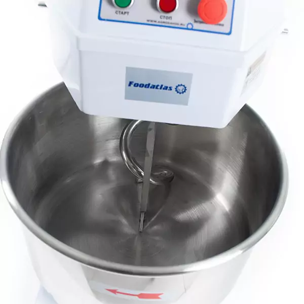 Тестомес спиральный HS-40 Foodatlas Eco 220В — изображение 7