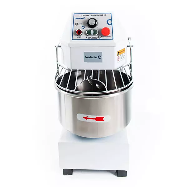 Тестомес спиральный HS-20 Foodatlas Eco 220В — изображение 2