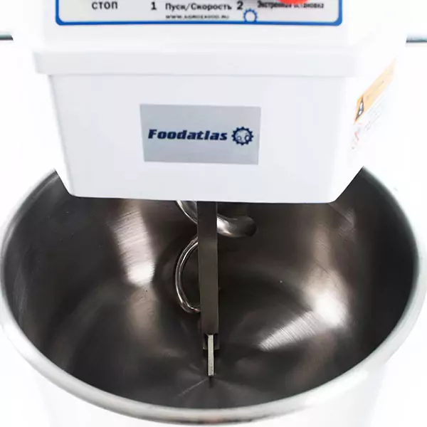Тестомес спиральный HS-20A Foodatlas Eco 220В — изображение 7