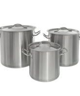 Кастрюля 12 л, d250, h250, c крышкой Foodatlas — изображение 9