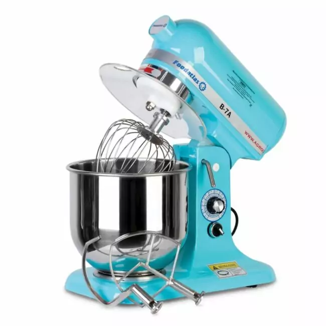Миксер планетарный B-7A Foodatlas Eco, бирюзовый — изображение 4