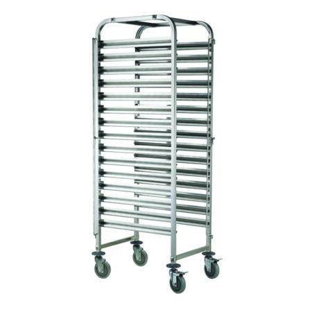 Тележка стеллажная нерж Foodatlas 810х670х1700