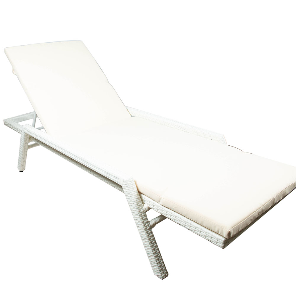 Шезлонг с матрасом E1001 (бежевый) Бриз — изображение 2