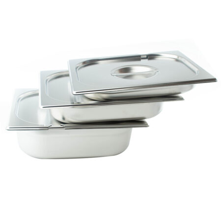 Набор гастроемкостей с крышками под ложку GN1/2-40