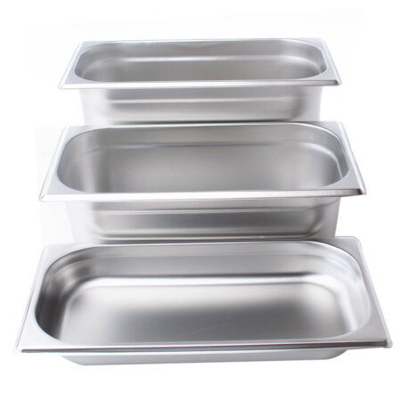 Набор гастроемкостей с крышками под ложку GN1/3-40