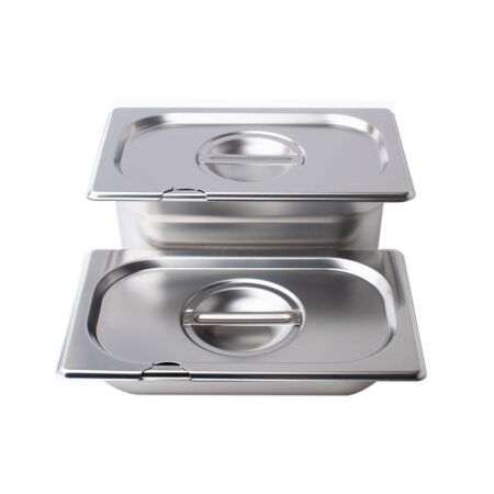 Набор гастроемкостей с крышками под ложку GN1/4-40