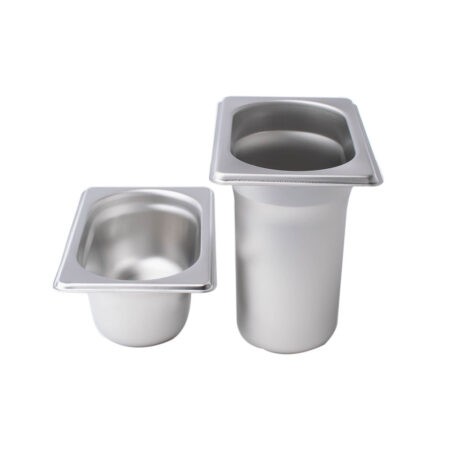 Набор гастроемкостей с крышками под ложку GN1/9-65