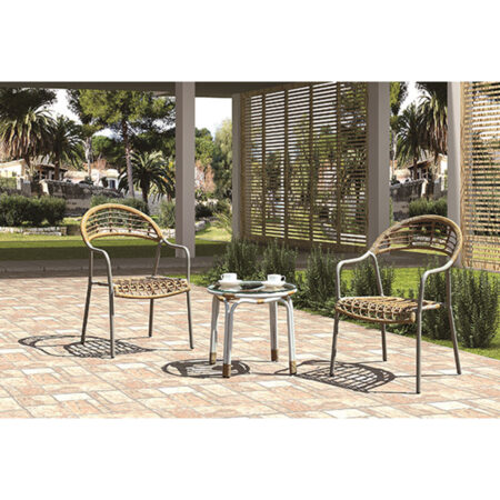 Набор дачной мебели "Идиллия" (Стулья 2 шт. + Столик)