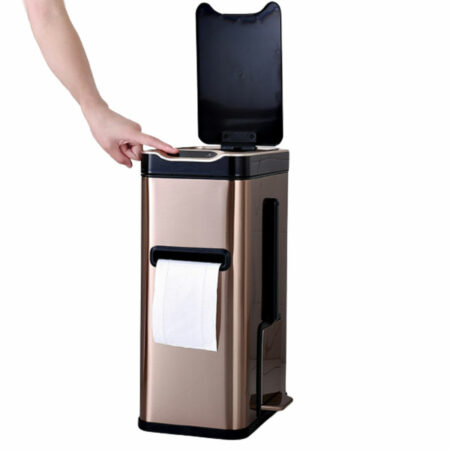 Ведро мусорное с ёршиком